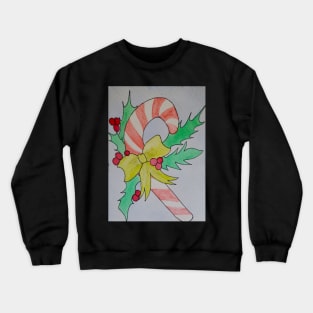 Candy Cane Crewneck Sweatshirt